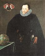 GHEERAERTS, Marcus the Younger Sir Francis Drake china oil painting artist